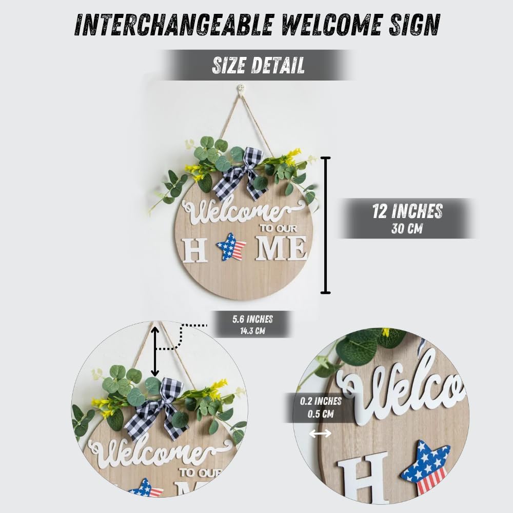Interchangeable Welcome Sign - Image 3